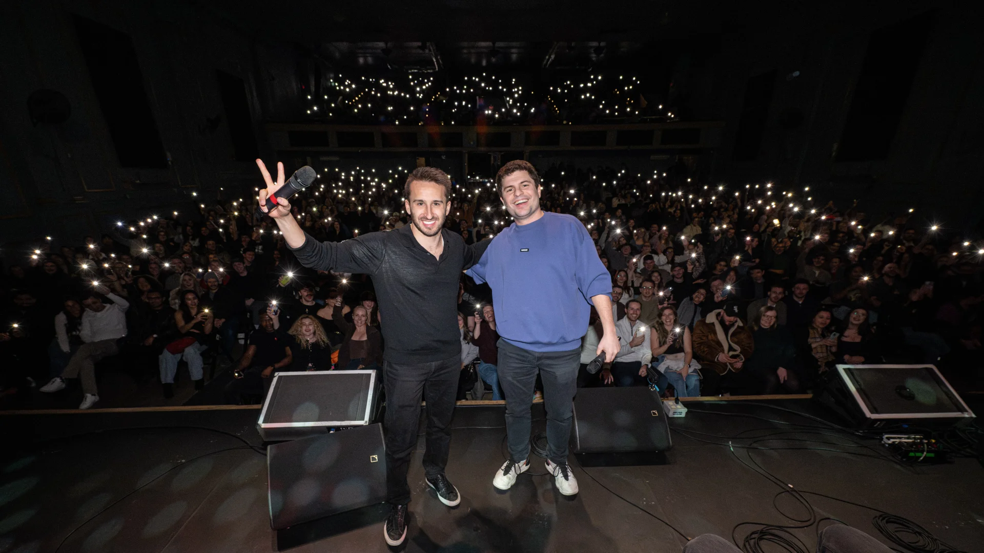 UpDating live show on stage